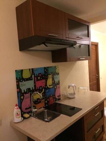 Фото номера Полулюкс с сауной Апартаменты Cat Garden Riga Airport Apartments г. Mežares 77